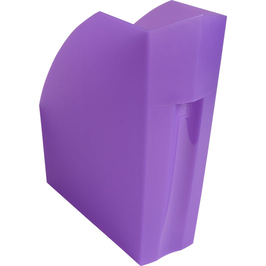 Exacompta Stehsammler THE MAGAZINE 11 x 32 x 29,2 cm (B x H x T) DIN A4, Überbreite Werkstoff: Polypropylen violett