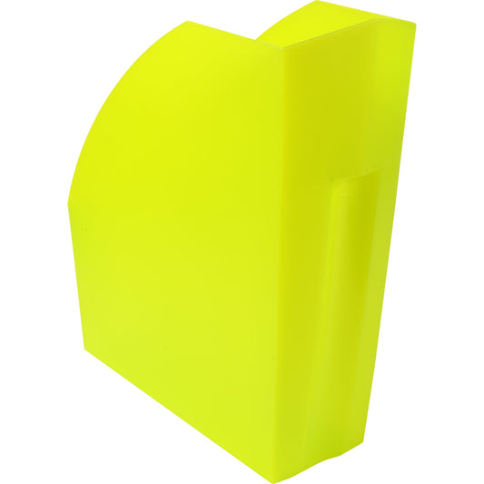Exacompta Stehsammler THE MAGAZINE 11 x 32 x 29,2 cm (B x H x T) DIN A4, Überbreite Werkstoff: Polypropylen anisgrün