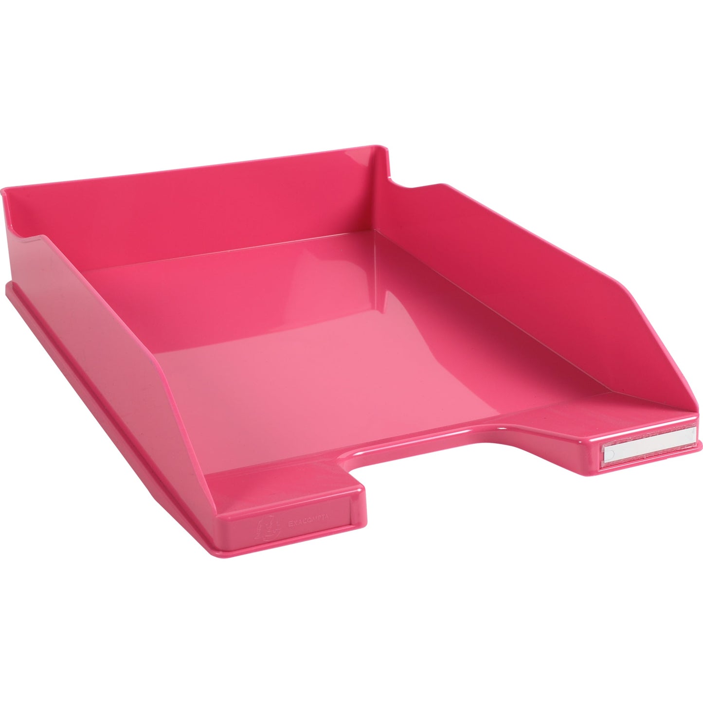 Exacompta Briefablage COMBO MIDI Iderama® DIN A4, Überbreite Polystyrol Farbe: himbeerfarben glossy
