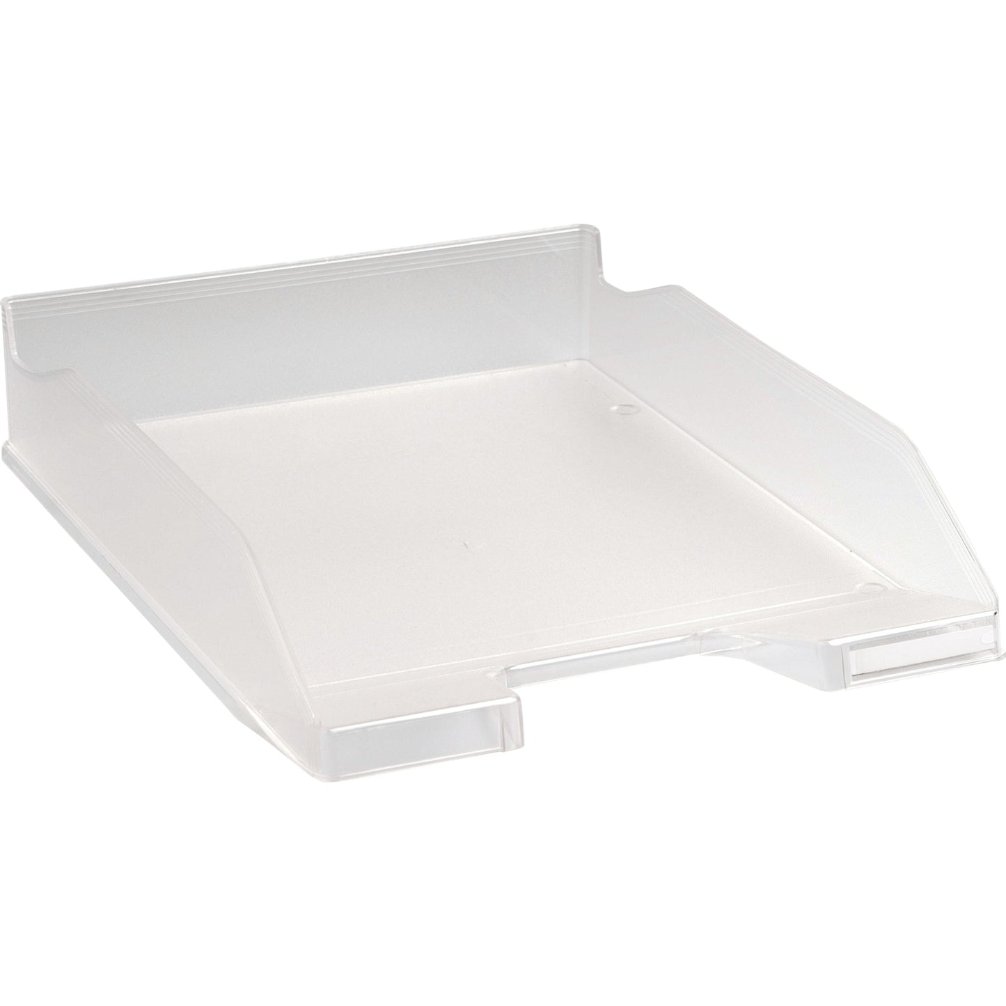 Exacompta Briefablage COMBO MIDI Office DIN A4, Überbreite Polystyrol Farbe: kristall