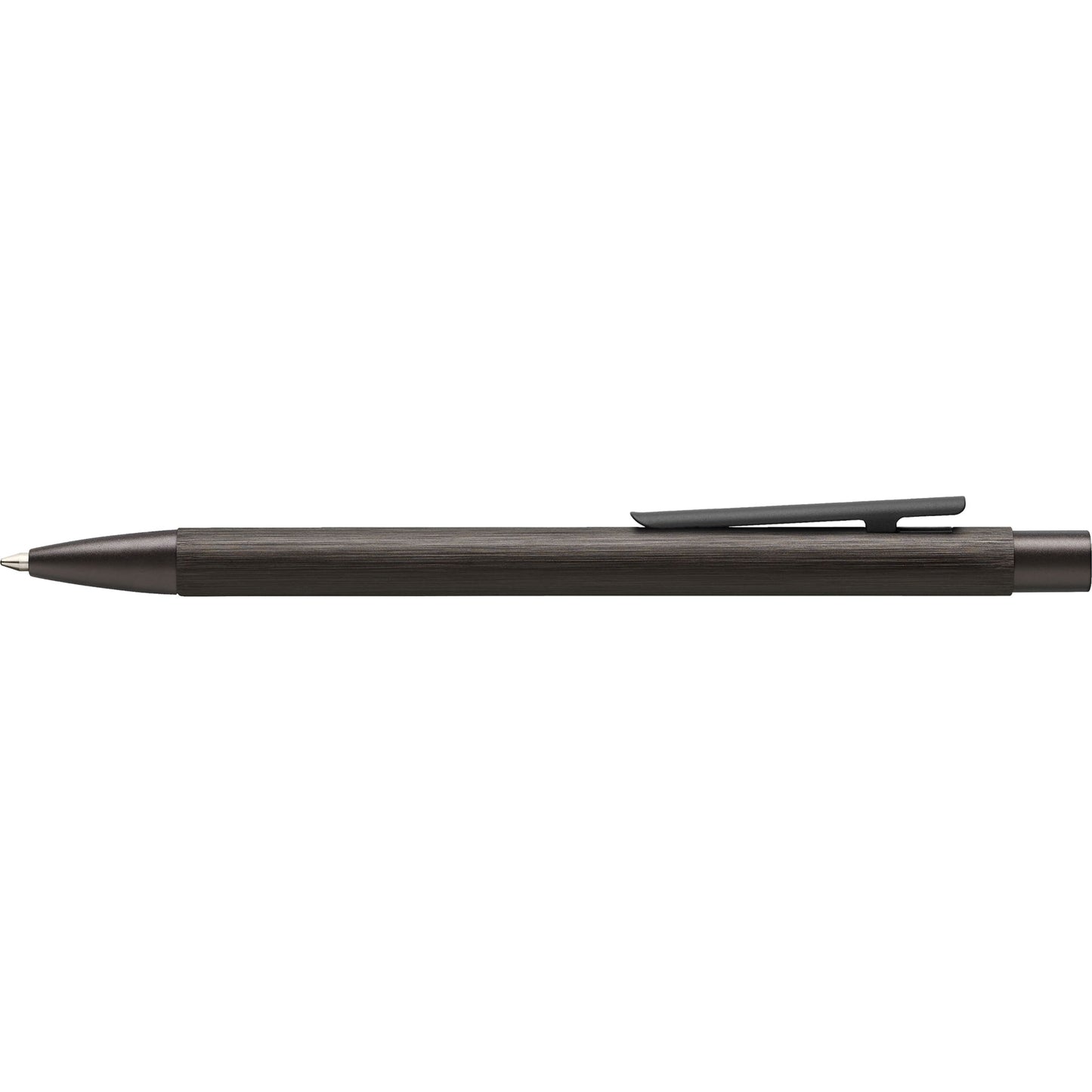 Faber-Castell Kugelschreiber Neo Slim 0,5mm schwarz Mine auswechselbar dokumentenecht Schaftfarbe: gunmetal