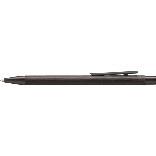 Faber-Castell Kugelschreiber Neo Slim 0,5mm schwarz Mine auswechselbar dokumentenecht Schaftfarbe: gunmetal