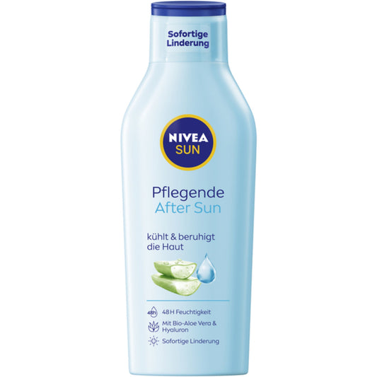 NIVEA SUN Hautpflegecreme Pflegende After Sun parfümiert dermatologisch getestet Flasche 0,4l