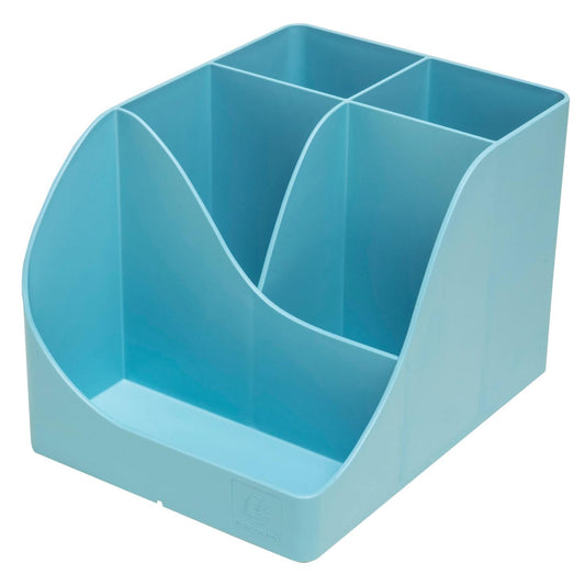 Exacompta Stifteköcher PEN-WAVE Pop'N Co 11,9 x 10,9 x 15,5 cm (B x H x T) Polystyrol, recycelt cyan