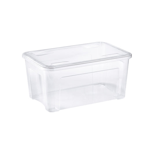 Tontarelli Aufbewahrungsbox Combi Box 58,2 x 27,8 x 38 cm (B x H x T) 43l Kunststoff transparent