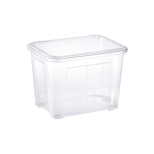 Tontarelli Aufbewahrungsbox Combi Box 37,7 x 27,8 x 27,7 cm (B x H x T) 18l Kunststoff transparent