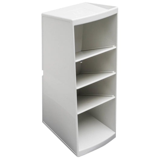 Exacompta Tischorganizer Multitower AutentiK 8 x 23 x 11 cm (B x H x T) Polystyrol weiß