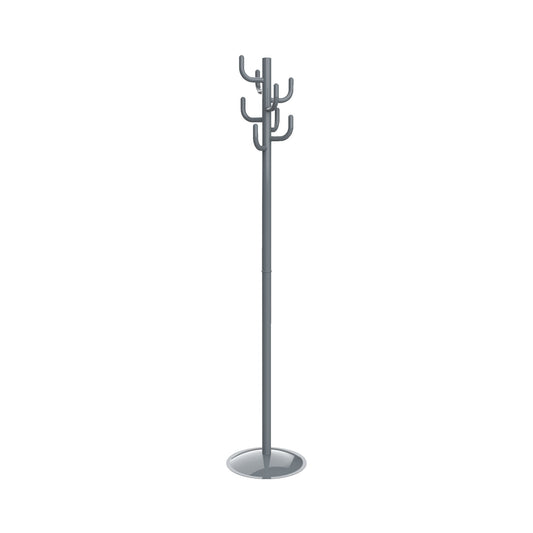 MAUL Garderobenständer MAULpolaris Lite 36,5 x 177 x 36,5 cm (B x H x T) grau