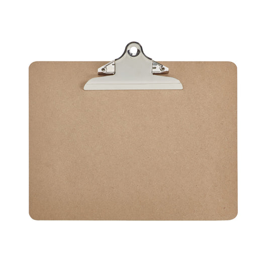 MAUL Klemmbrett MAULclassic 30,7 x 24,2 cm (B x H) DIN A4 quer Hartfaser Holz braun