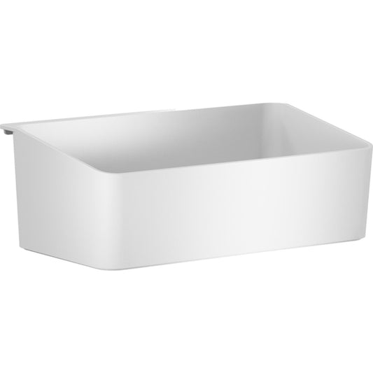 tesa® Küchenordnungsbox KITCHEN 24 x 8,5 x 14,5 cm (B x H x T) ABS Kunststoff weiß