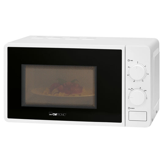 Clatronic Mikrowelle MW 791 45 x 25,5 x 34 cm (B x H x T) 20l 1.150W Edelstahl