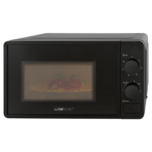 Clatronic Mikrowelle MW 791 45 x 25,5 x 34 cm (B x H x T) 20l 1.150W Edelstahl
