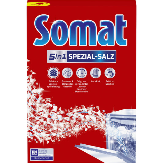 Spülmaschinensalz Spezial 5in1 1,2 kg/Pack.