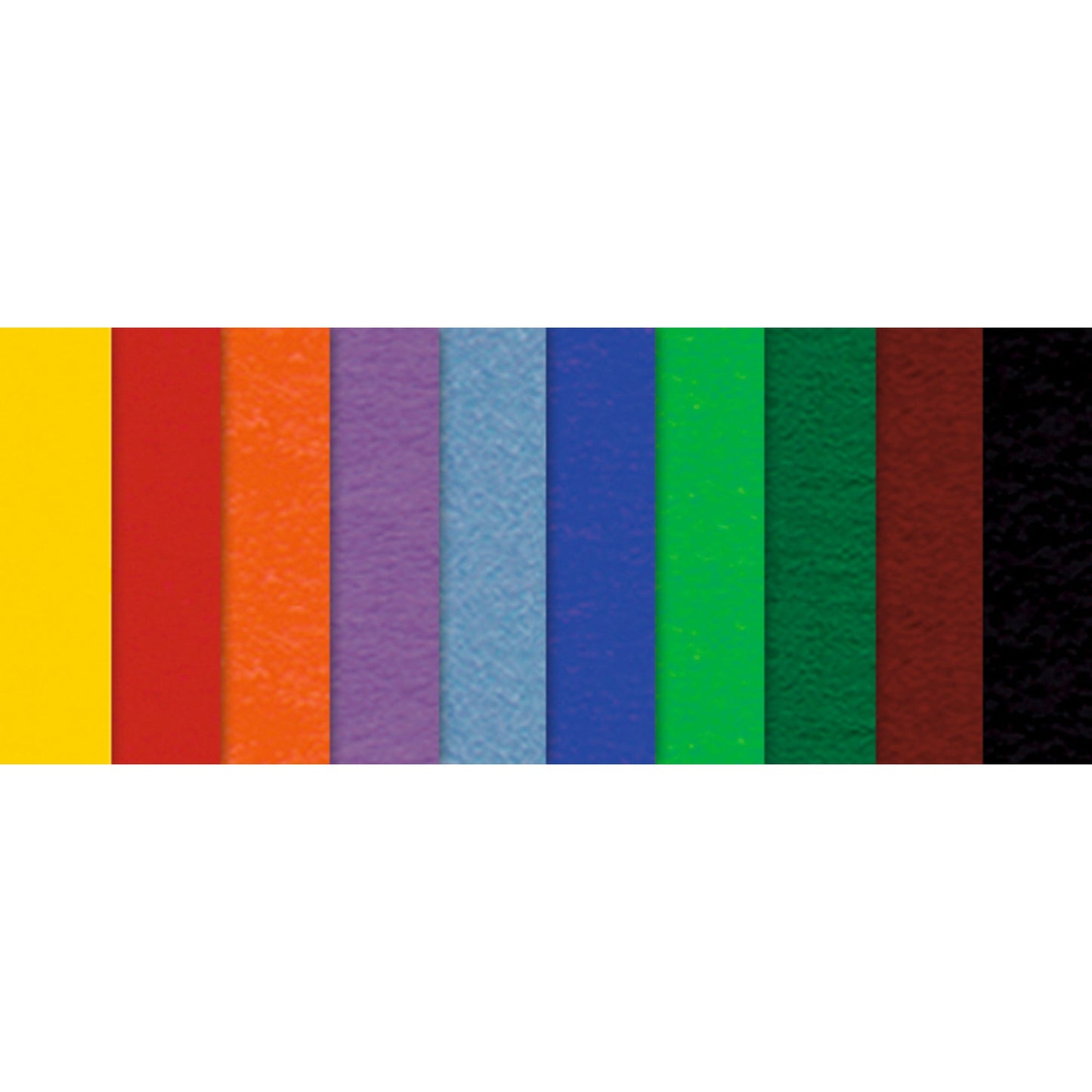 URSUS Tonpapier 35 x 50 cm (B x H) 130g/m² farbig sortiert 100 Bl./Pack.