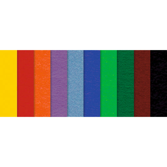 URSUS Tonpapier 35 x 50 cm (B x H) 130g/m² farbig sortiert 100 Bl./Pack.