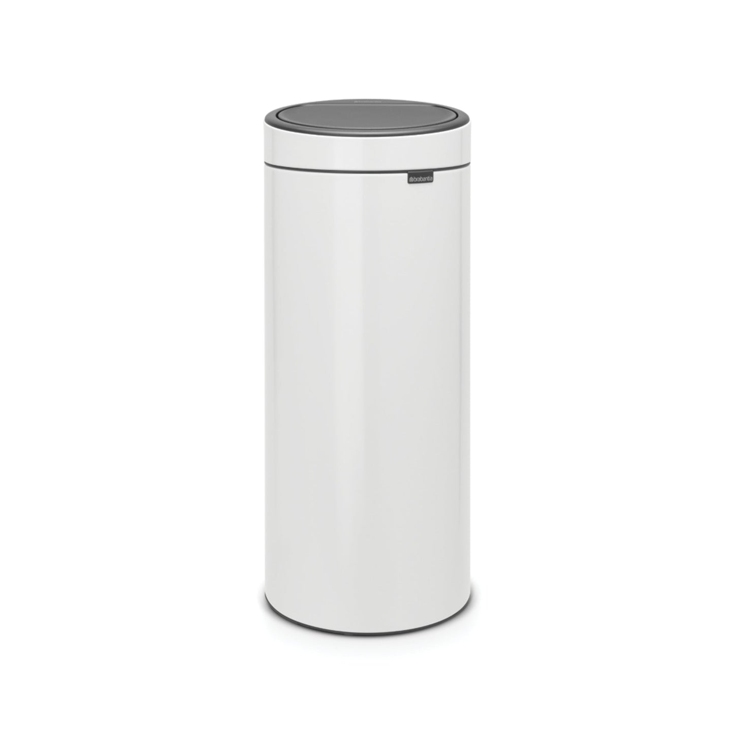 Brabantia Abfalleimer Touch Bin New 30l Stahl weiß 1 Sortierfach