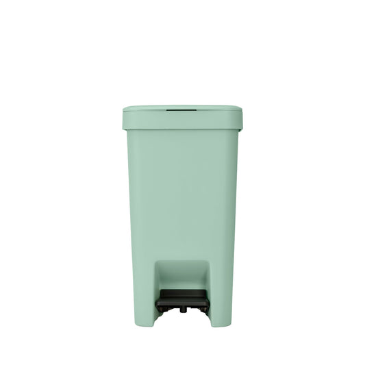 Brabantia Tretabfalleimer StepUp 22,3 x 41,1 x 29,6 cm (B x H x T) 16l Kunststoff, 91 % recycelt jade green