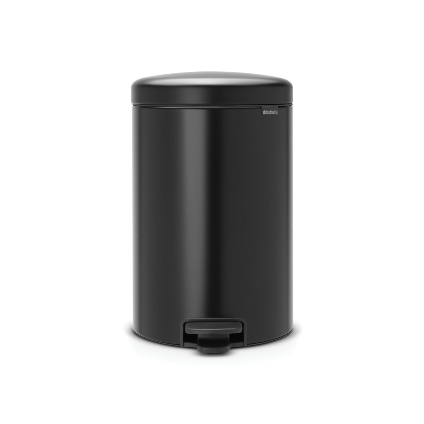 Brabantia Tretabfalleimer newIcon 29 x 46,7 x 38 cm (B x H x T) 20l Stahl schwarz