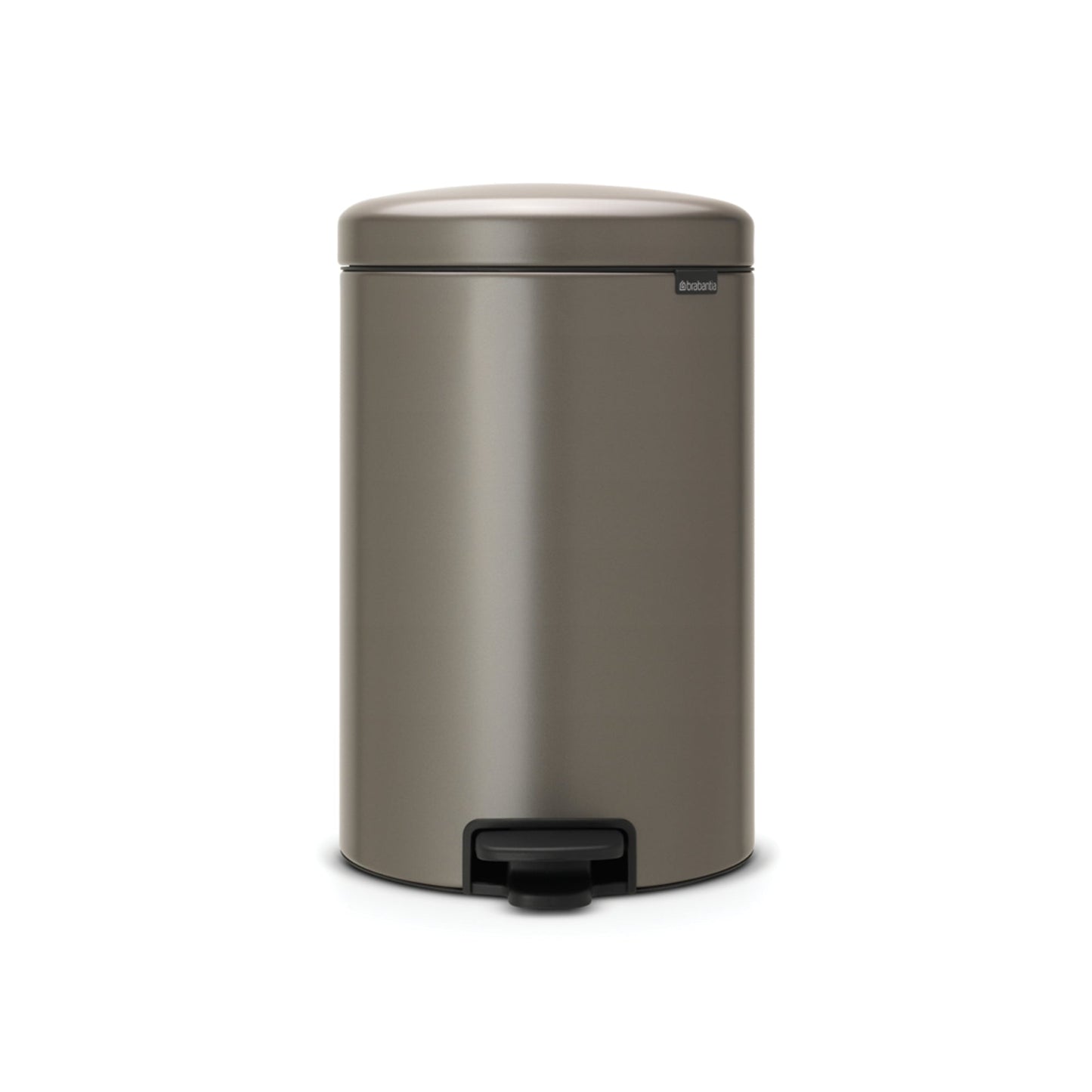 Brabantia Tretabfalleimer newIcon 29 x 46,7 x 38 cm (B x H x T) 20l Stahl platinum