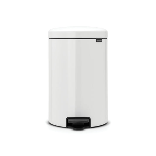 Brabantia Tretabfalleimer newIcon 29 x 46,7 x 38 cm (B x H x T) 20l Stahl weiß