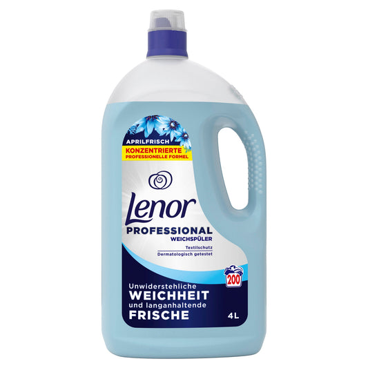 Lenor Weichspüler Professional Aprilfrisch Kunststoff 4l