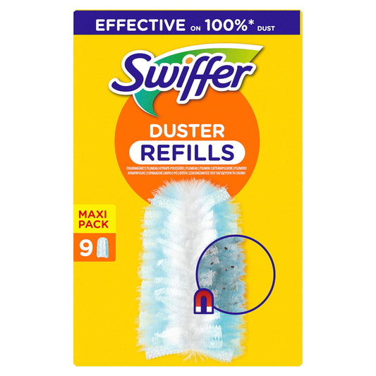 Swiffer Staubtücher Staubmagnet Nachfüllpack 11,5 x 18 cm (B x L) weiß 9 St./Pack.