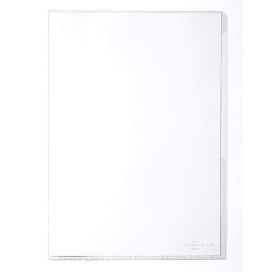 DURABLE Sichthülle BUSINESS DIN A4 150µm oben, rechts offen dokumentenecht Polypropylen transparent glasklar 100 St./Pack.