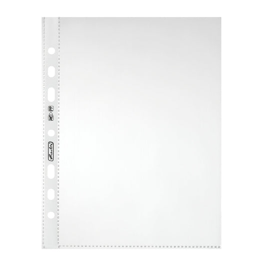 Herlitz Prospekthülle DIN A5 oben offen Polypropylen transparent 25 St./Pack.