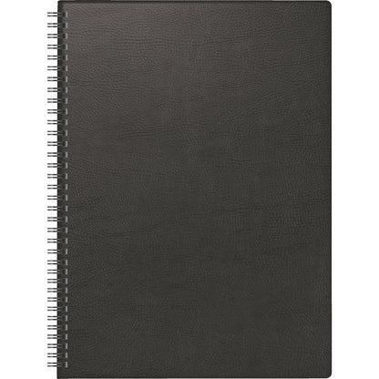 BRUNNEN Buchkalender 781 2026 DIN A4 1 Woche/2 Seiten Kunststoff schwarz