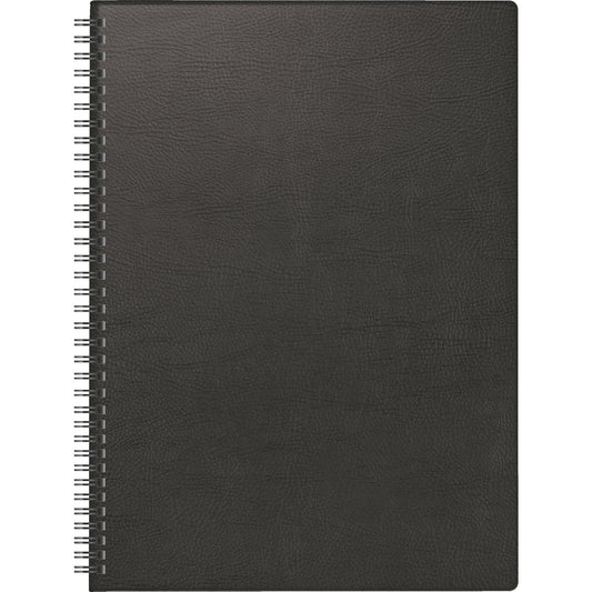 BRUNNEN Buchkalender 781 2026 DIN A4 1 Woche/2 Seiten Kunststoff schwarz