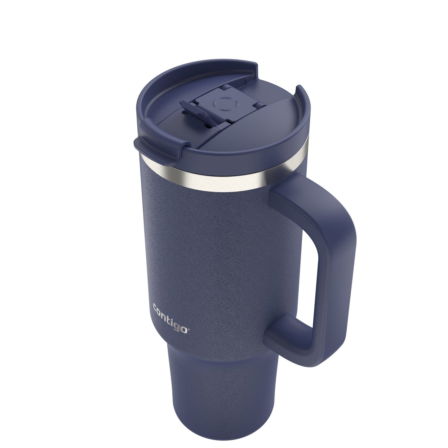 contigo Thermobecher Streeterville Tumbler Mehrweg 7,5 x 26,5 cm (Ø x H) 1.200ml Edelstahl/Kunststoff indigo