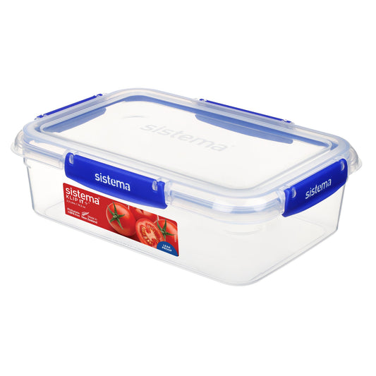 sistema Vorratsdose KLIP IT PLUST 25,5 x 7,9 x 17,5 cm (B x H x T) 2,2l mikrowellengeeignet Kunststoff transparent