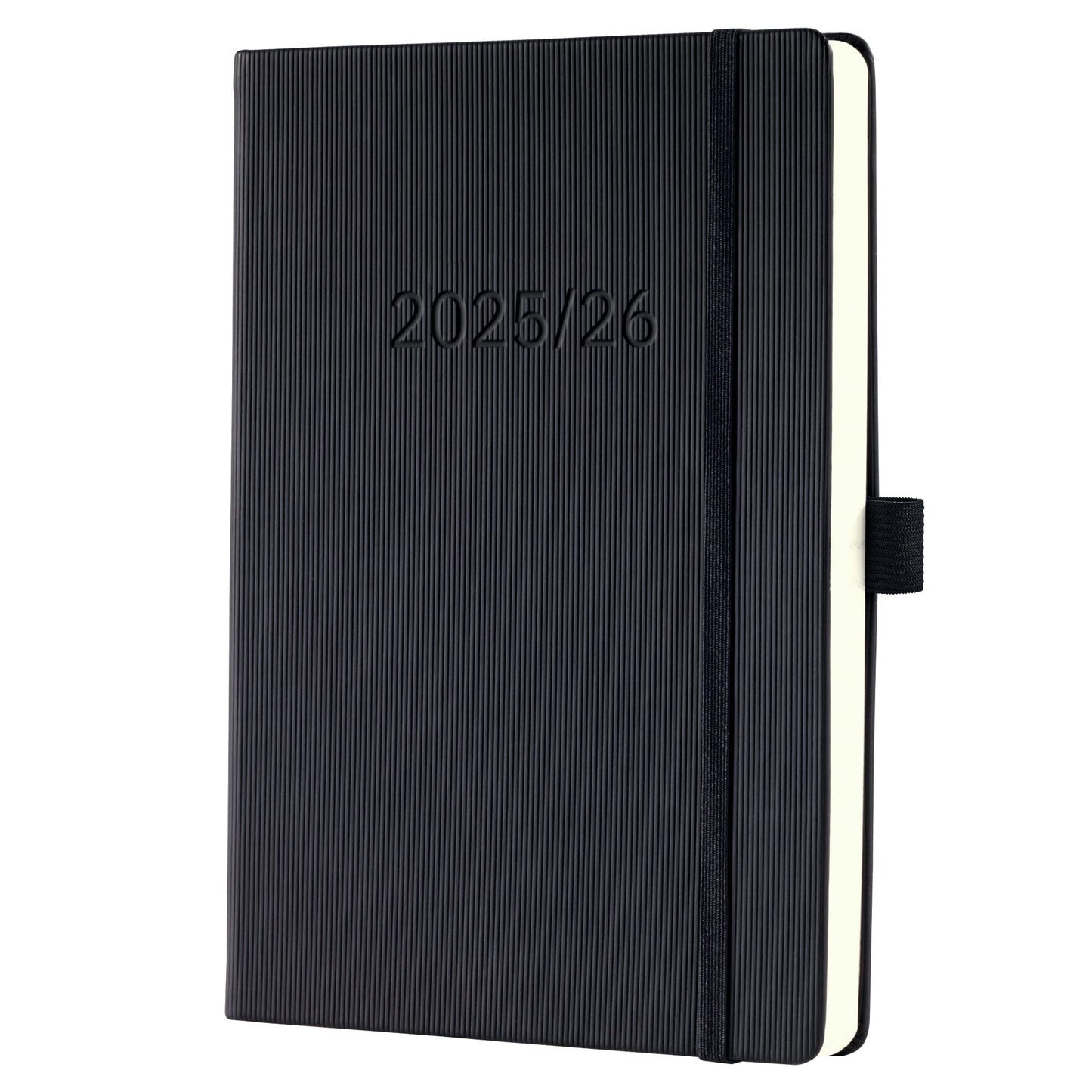 SIGEL Buchkalender Conceptum 2026 ca. DIN A5 1 Woche/2 Seiten Kunststoff schwarz