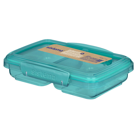 sistema Lunchbox Small Split 17,5 x 4,2 x 11,5 cm (B x H x T) Kunststoff farbig sortiert (freie Farbauswahl nicht möglich)