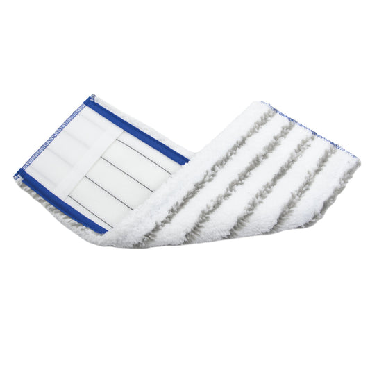 Vileda Wischmopp CombiSpeed Pro BaseMicro Vileda CombiSpeed Pro Rahmen 100 % Polyester, 100 % recycelbar weiß/blau