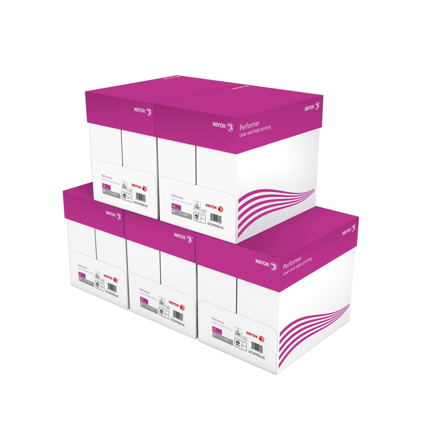 Xerox Kopierpapier Performer DIN A4 80g/m² weiß 500 Bl./Pack.