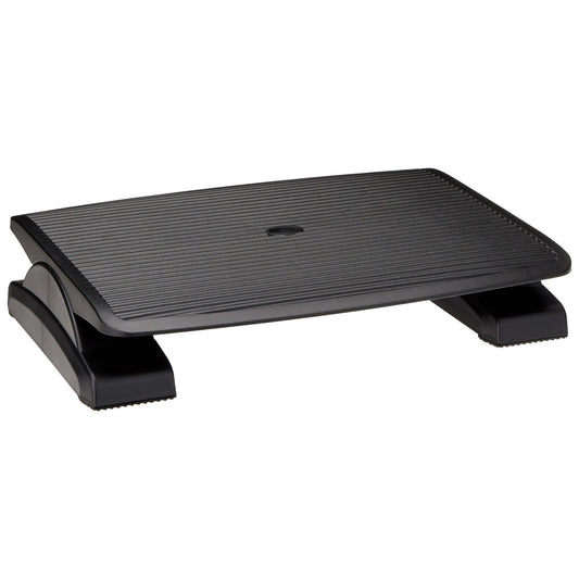 hjh OFFICE Fußstütze PIEDINO STRIPE 45 x 9,5 x 35 cm (B x H x T) nicht beheizbar Kunststoff anthrazit