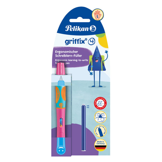 Pelikan Füllfederhalter griffix® A (Anfänger) blau