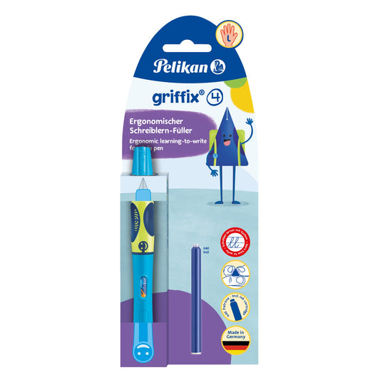 Pelikan Füllfederhalter griffix® A (Anfänger) blau
