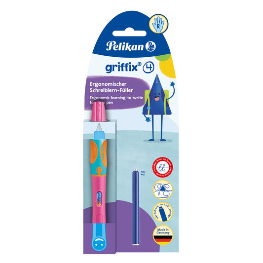 Pelikan Füllfederhalter griffix® A (Anfänger) blau