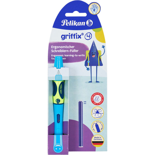 Pelikan Füllfederhalter griffix® A (Anfänger) blau
