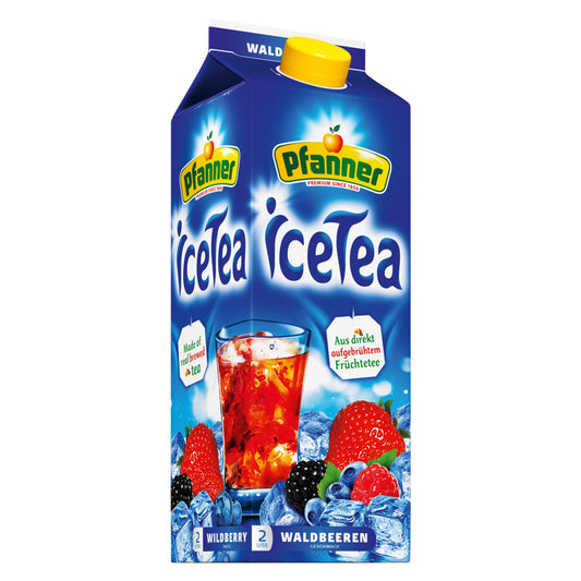 Pfanner Eistee Waldbeere TetraPak 2l 6 St./Pack.