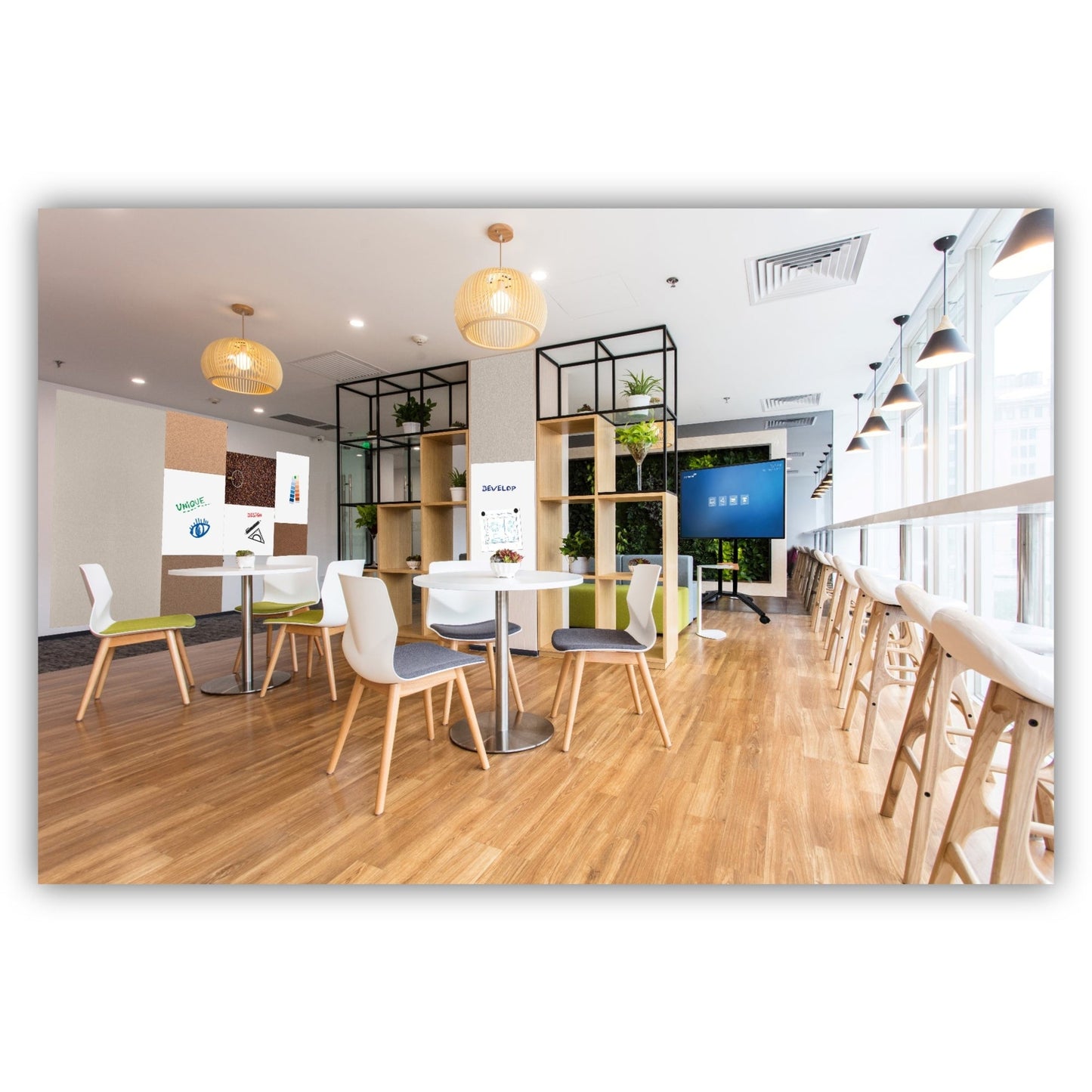 Legamaster Professionelles Display Discover 2 218,44 cm (86") C 3.840 x 2.160 Pixel Dauerbetrieb möglich