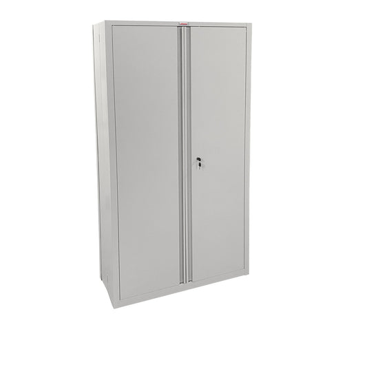 Phoenix Flügeltürenschrank SCF 915 x 1.830 x 370 mm (B x H x T) 4 Fachböden Stahl Farbe: grau, kraztfest