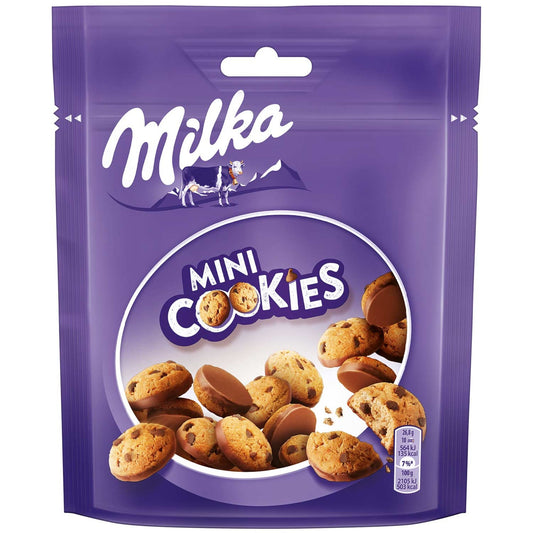 Gebäck Mini Cookies Alpenmilch 110 g/Pack.