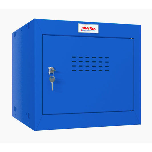 Phoenix Schließfachschrank CL 1 Fach Stahl, pulverbeschichtet blau