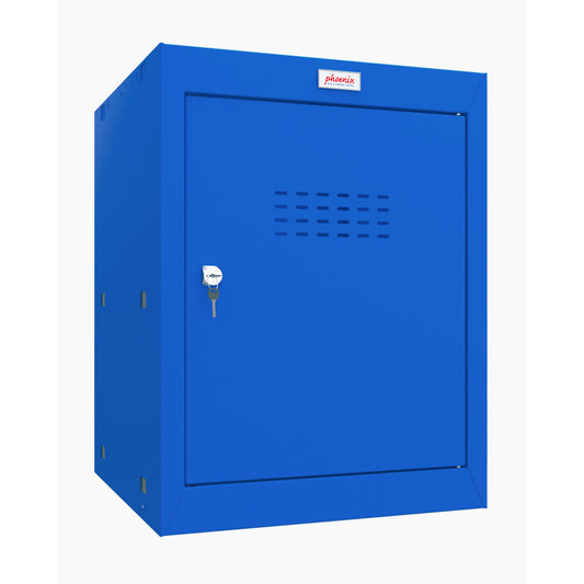 Phoenix Schließfachschrank CL 1 Fach Stahl, pulverbeschichtet blau