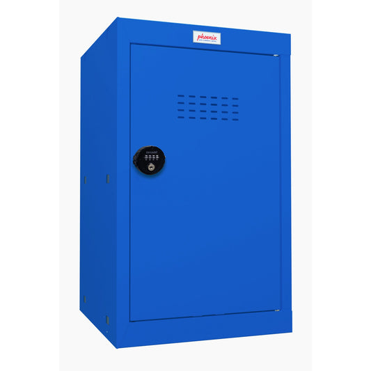 Phoenix Schließfachschrank CL 1 Fach Stahl, pulverbeschichtet blau