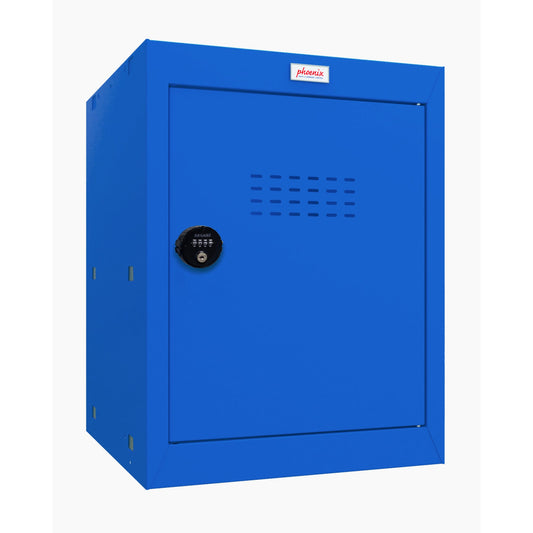 Phoenix Schließfachschrank CL 1 Fach Stahl, pulverbeschichtet blau