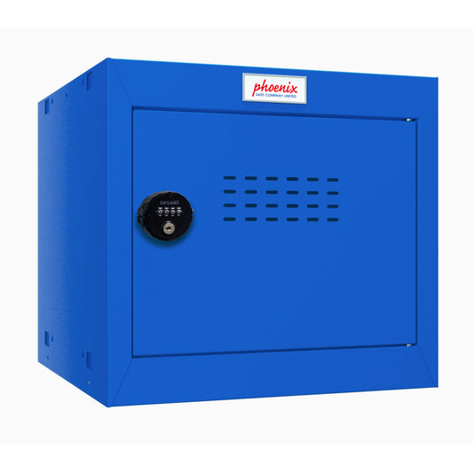 Phoenix Schließfachschrank CL 1 Fach Stahl, pulverbeschichtet blau